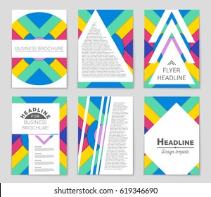 Abstract vector layout background set. For art template design, list, front page, mockup brochure theme style, banner, idea, cover, booklet, print, flyer, book, blank, card, ad, sign, sheet,, a4