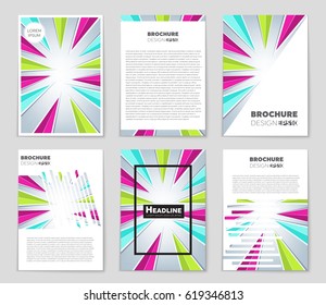 Abstract vector layout background set. For art template design, list, page, mockup brochure theme style, banner, idea, cover, booklet, print, flyer, book, blank, card, ad, sign, sheet,, a4