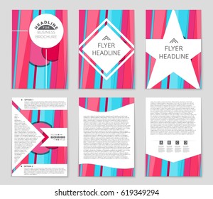 Abstract vector layout background set. For art template design, list, front page, mockup brochure theme style, banner, idea, cover, booklet, print, flyer, book, blank, card, ad, sign, sheet,, a4