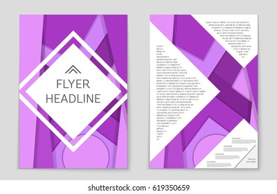 Abstract vector layout background set. For art template design, list, front page, mockup brochure theme style, banner, idea, cover, booklet, print, flyer, book, blank, card, ad, sign, sheet,, a4