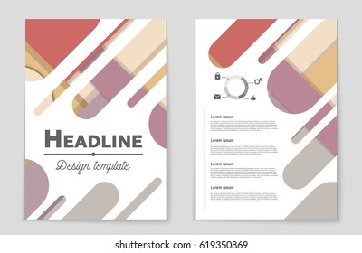 Abstract vector layout background set. For art template design, list, front page, mockup brochure theme style, banner, idea, cover, booklet, print, flyer, book, blank, card, ad, sign, sheet,, a4