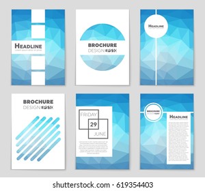 Abstract vector layout background set. For art template design, list, page, mockup brochure theme style, banner, idea, cover, booklet, print, flyer, book, blank, card, ad, sign, sheet,, a4.