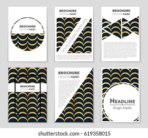 Abstract vector layout background set. For art template design, list, page, mockup brochure theme style, banner, idea, cover, booklet, print, flyer, book, blank, card, ad, sign, sheet,, a4.