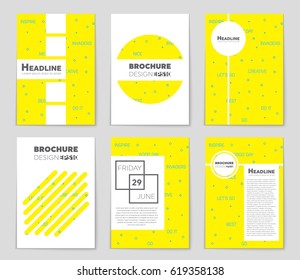 Abstract vector layout background set. For art template design, list, front page, mockup brochure theme style, banner, idea, cover, booklet, print, flyer, book, blank, card, ad, sign, sheet,, a4