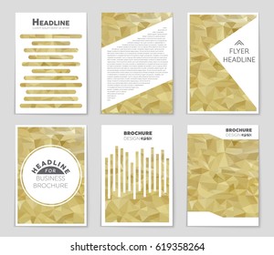 Abstract vector layout background set. For art template design, list, page, mockup brochure theme style, banner, idea, cover, booklet, print, flyer, book, blank, card, ad, sign, sheet,, a4.