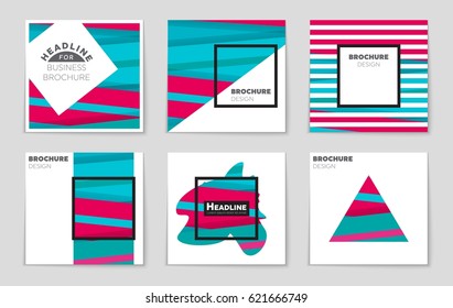 Abstract vector layout background set. For art template design, list, front page, mockup brochure theme style, banner, idea, cover, booklet, print, flyer, book, blank, card, ad, sign, sheet,, a4