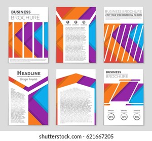 Abstract vector layout background set. For art template design, list, front page, mockup brochure theme style, banner, idea, cover, booklet, print, flyer, book, blank, card, ad, sign, sheet,, a4