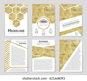 Abstract vector layout background set. For art template design, list, page, mockup brochure theme style, banner, idea, cover, booklet, print, flyer, book, blank, card, ad, sign, sheet,, a4.