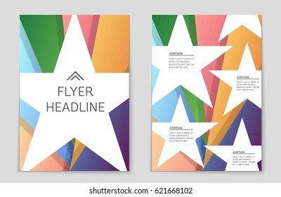 Abstract vector layout background set. For art template design, list, front page, mockup brochure theme style, banner, idea, cover, booklet, print, flyer, book, blank, card, ad, sign, sheet,, a4