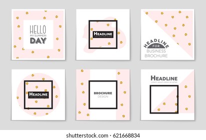 Abstract vector layout background set. For art template design, list, front page, mockup brochure theme style, banner, idea, cover, booklet, print, flyer, book, blank, card, ad, sign, sheet,, a4