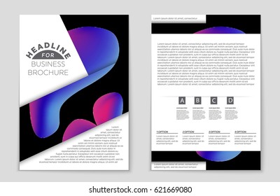 Abstract vector layout background set. For art template design, list, front page, mockup brochure theme style, banner, idea, cover, booklet, print, flyer, book, blank, card, ad, sign, sheet,, a4