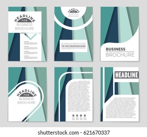 Abstract vector layout background set. For art template design, list, front page, mockup brochure theme style, banner, idea, cover, booklet, print, flyer, book, blank, card, ad, sign, sheet,, a4