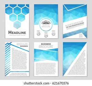 Abstract vector layout background set. For art template design, list, page, mockup brochure theme style, banner, idea, cover, booklet, print, flyer, book, blank, card, ad, sign, sheet,, a4.