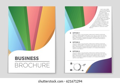 Abstract vector layout background set. For art template design, list, front page, mockup brochure theme style, banner, idea, cover, booklet, print, flyer, book, blank, card, ad, sign, sheet,, a4