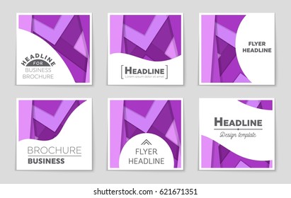 Abstract vector layout background set. For art template design, list, front page, mockup brochure theme style, banner, idea, cover, booklet, print, flyer, book, blank, card, ad, sign, sheet,, a4
