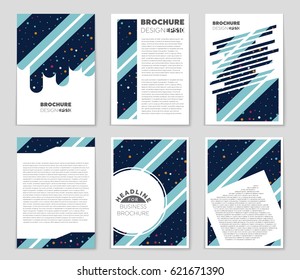 Abstract vector layout background set. For art template design, list, page, mockup brochure theme style, banner, idea, cover, booklet, print, flyer, book, blank, card, ad, sign, sheet,, a4