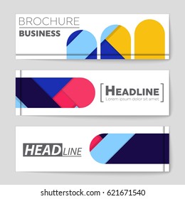 Abstract vector layout background set. For art template design, list, front page, mockup brochure theme style, banner, idea, cover, booklet, print, flyer, book, blank, card, ad, sign, sheet,, a4