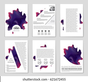 Abstract vector layout background set. For art template design, list, front page, mockup brochure theme style, banner, idea, cover, booklet, print, flyer, book, blank, card, ad, sign, sheet,, a4.