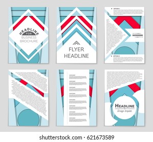 Abstract vector layout background set. For art template design, list, front page, mockup brochure theme style, banner, idea, cover, booklet, print, flyer, book, blank, card, ad, sign, sheet,, a4