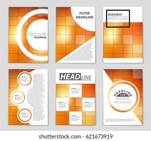 Abstract vector layout background set. For art template design, list, page, mockup brochure theme style, banner, idea, cover, booklet, print, flyer, book, blank, card, ad, sign, sheet,, a4