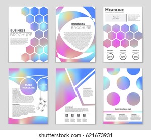 Abstract vector layout background set. For art template design, list, page, mockup brochure theme style, banner, idea, cover, booklet, print, flyer, book, blank, card, ad, sign, sheet,, a4