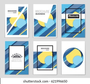 Abstract vector layout background set. For art template design, list, front page, mockup brochure theme style, banner, idea, cover, booklet, print, flyer, book, blank, card, ad, sign, sheet,, a4