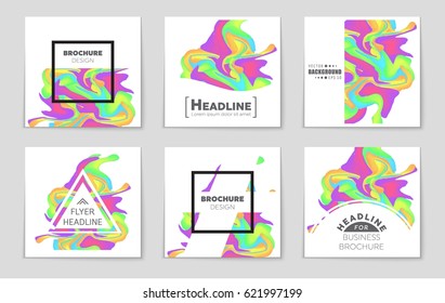 Abstract vector layout background set. For art template design, list, front page, mockup brochure theme style, banner, idea, cover, booklet, print, flyer, book, blank, card, ad, sign, sheet,, a4.