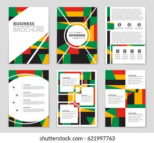 Abstract vector layout background set. For art template design, list, page, mockup brochure theme style, banner, idea, cover, booklet, print, flyer, book, blank, card, ad, sign, sheet,, a4