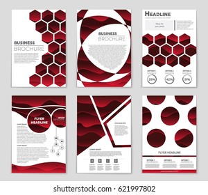 Abstract vector layout background set. For art template design, list, page, mockup brochure theme style, banner, idea, cover, booklet, print, flyer, book, blank, card, ad, sign, sheet,, a4.