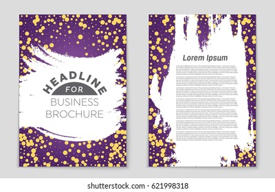 Abstract vector layout background set. For art template design, list, front page, mockup brochure theme style, banner, idea, cover, booklet, print, flyer, book, blank, card, ad, sign, sheet,, a4