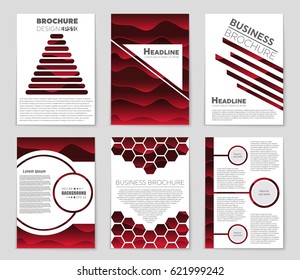 Abstract vector layout background set. For art template design, list, page, mockup brochure theme style, banner, idea, cover, booklet, print, flyer, book, blank, card, ad, sign, sheet,, a4.