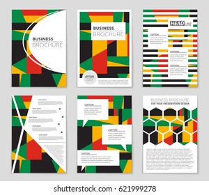 Abstract vector layout background set. For art template design, list, page, mockup brochure theme style, banner, idea, cover, booklet, print, flyer, book, blank, card, ad, sign, sheet,, a4