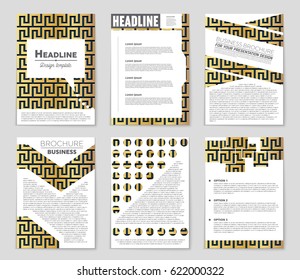 Abstract vector layout background set. For art template design, list, page, mockup brochure theme style, banner, idea, cover, booklet, print, flyer, book, blank, card, ad, sign, sheet,, a4.
