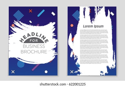 Abstract vector layout background set. For art template design, list, front page, mockup brochure theme style, banner, idea, cover, booklet, print, flyer, book, blank, card, ad, sign, sheet,, a4