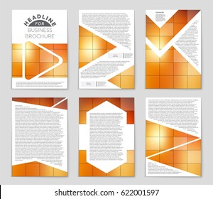 Abstract vector layout background set. For art template design, list, page, mockup brochure theme style, banner, idea, cover, booklet, print, flyer, book, blank, card, ad, sign, sheet,, a4