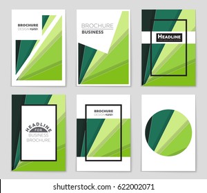 Abstract vector layout background set. For art template design, list, front page, mockup brochure theme style, banner, idea, cover, booklet, print, flyer, book, blank, card, ad, sign, sheet,, a4