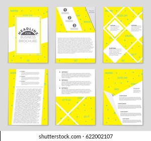 Abstract vector layout background set. For art template design, list, front page, mockup brochure theme style, banner, idea, cover, booklet, print, flyer, book, blank, card, ad, sign, sheet,, a4