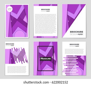 Abstract vector layout background set. For art template design, list, front page, mockup brochure theme style, banner, idea, cover, booklet, print, flyer, book, blank, card, ad, sign, sheet,, a4