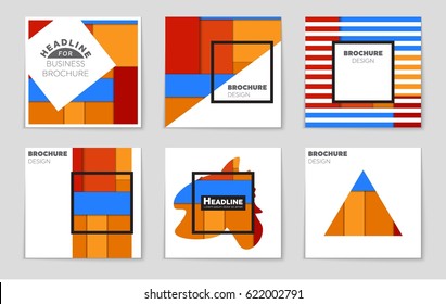 Abstract vector layout background set. For art template design, list, front page, mockup brochure theme style, banner, idea, cover, booklet, print, flyer, book, blank, card, ad, sign, sheet,, 