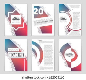 Abstract vector layout background set. For art template design, list, page, mockup brochure theme style, banner, idea, cover, booklet, print, flyer, book, blank, card, ad, sign, sheet,, a4