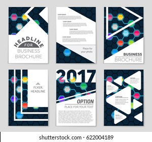 Abstract vector layout background set. For art template design, list, page, mockup brochure theme style, banner, idea, cover, booklet, print, flyer, book, blank, card, ad, sign, sheet,, a4.