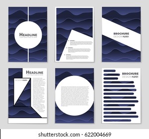 Abstract vector layout background set. For art template design, list, page, mockup brochure theme style, banner, idea, cover, booklet, print, flyer, book, blank, card, ad, sign, sheet,, a4.