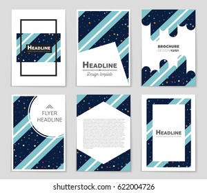 Abstract vector layout background set. For art template design, list, page, mockup brochure theme style, banner, idea, cover, booklet, print, flyer, book, blank, card, ad, sign, sheet,, a4