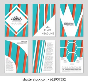 Abstract vector layout background set. For art template design, list, page, mockup brochure theme style, banner, idea, cover, booklet, print, flyer, book, blank, card, ad, sign, sheet,, a4