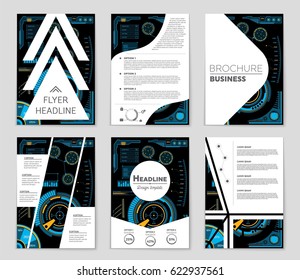 Abstract vector layout background set. For art template design, list, page, mockup brochure theme style, banner, idea, cover, booklet, print, flyer, book, blank, card, ad, sign, sheet,, a4.