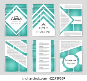 Abstract vector layout background set. For art template design, list, front page, mockup brochure theme style, banner, idea, cover, booklet, print, flyer, book, blank, card, ad, sign, sheet,, a4