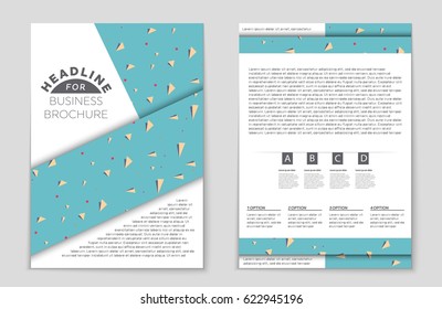 Abstract vector layout background set. For art template design, list, front page, mockup brochure theme style, banner, idea, cover, booklet, print, flyer, book, blank, card, ad, sign, sheet,, a4