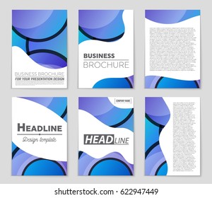 Abstract vector layout background set. For art template design, list, front page, mockup brochure theme style, banner, idea, cover, booklet, print, flyer, book, blank, card, ad, sign, sheet,, a4