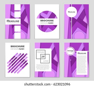 Abstract vector layout background set. For art template design, list, front page, mockup brochure theme style, banner, idea, cover, booklet, print, flyer, book, blank, card, ad, sign, sheet,, a4