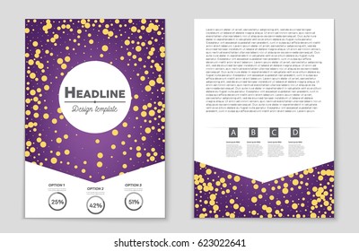 Abstract vector layout background set. For art template design, list, front page, mockup brochure theme style, banner, idea, cover, booklet, print, flyer, book, blank, card, ad, sign, sheet,, a4